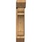 Ekena Millwork Olympic Slat Rough Sawn Bracket w/ Offset Brace, Western Red Cedar, 8"W x 26"D x 38"H BKT0806X26X38OLY06RWR - alternate 4
